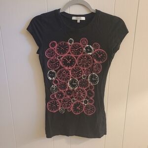 Clock tee shirt